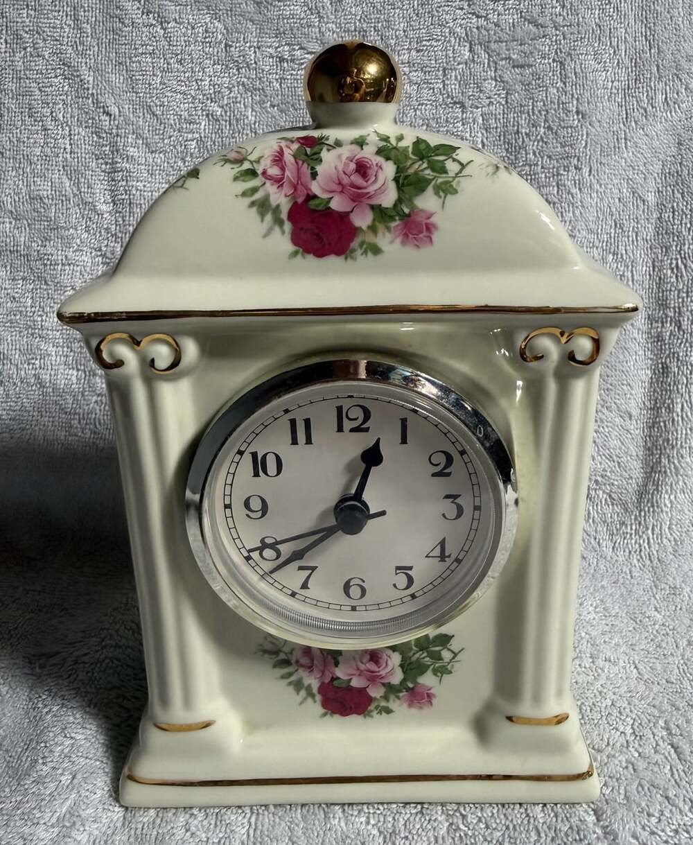 Formalities By Baum Bros Mantel Clock